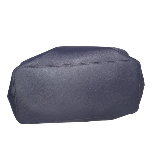 Kate Spade Navy Coated Canvas Handbag - Picture 7 of 11